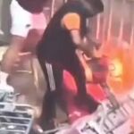Pánico en la champions africana: Un hincha irrumpe al partido con una motosierra 