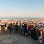 Vistas de Barcelona desde los búnquers del Carmel