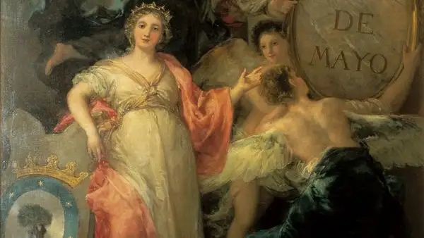 "Alegoría de la Villa de Madrid", de Goya