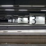 Vista de la estación de Sants