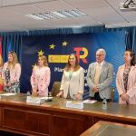 Rocío Lucas junto a Virginia Barcones, Alicia Villar y Santiago Esteban, entre otros