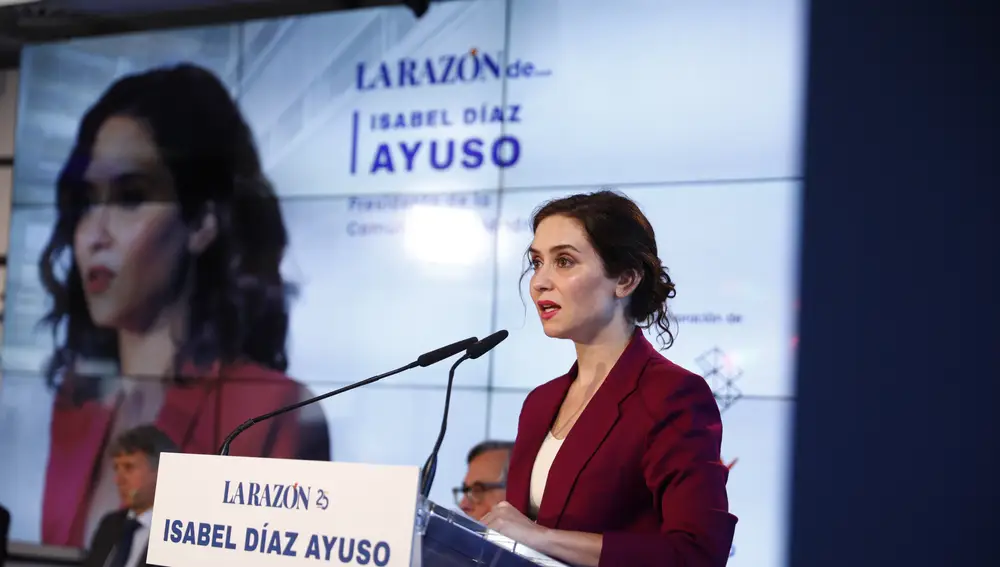 Isabel Díaz Ayuso en La Razón