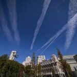 Estelas de aviones