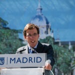 MADRID.-Almeida agradece a Maestre que "se suba al carro" de la reforma de la Ley de Capitalidad, "debate que lidera el PP"