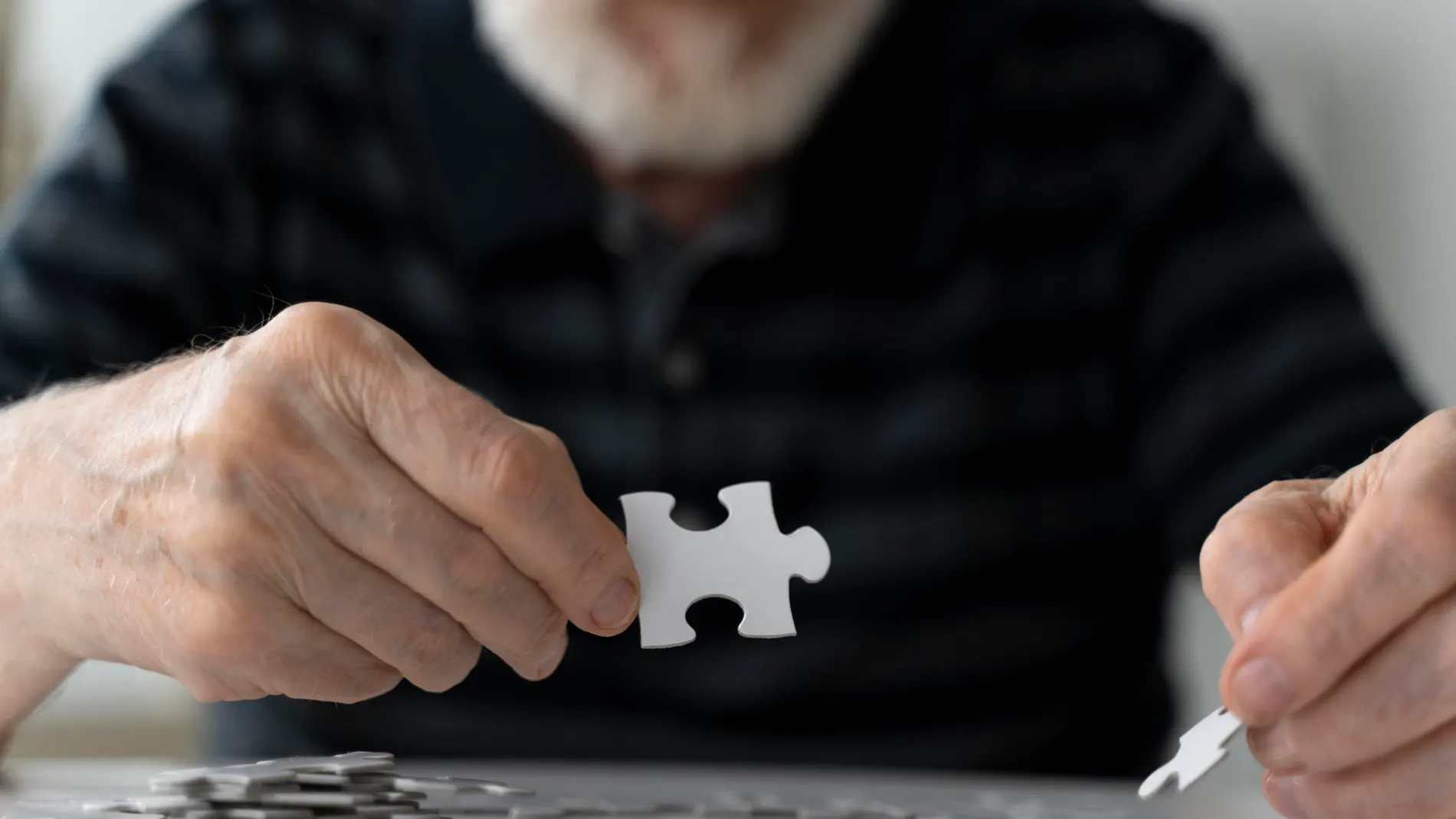 Paciente con la enfermedad de Alzheimer