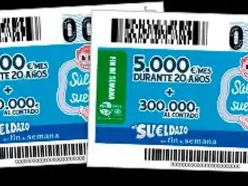 El Sueldazo de la ONCE: resultado del sorteo de este sábado 6 de mayo de 2023 El Sueldazo de la ONCE: resultado del sorteo de este sábado 6 de mayo de 2023