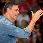 El presidente del Gobierno, Pedro Sánchez
