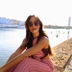 Rocío Osorno con uno de sus últimos looks.
