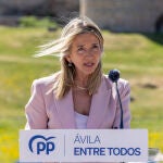 La candidata del PP a la alcaldía de Ávila, Alicia García