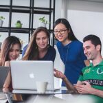 Varios alumnos del programa europeo Erasmus