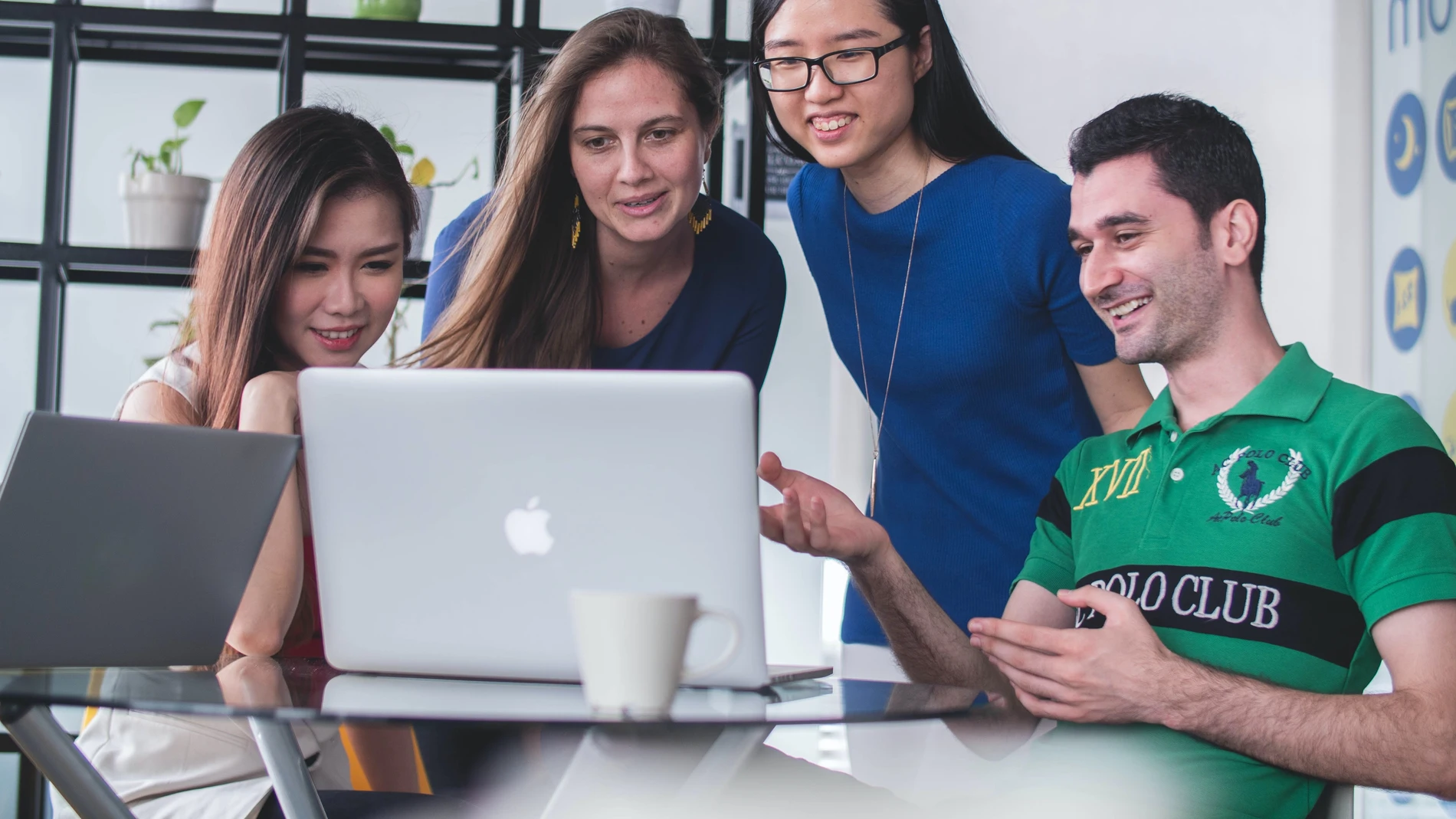 Varios alumnos del programa europeo Erasmus