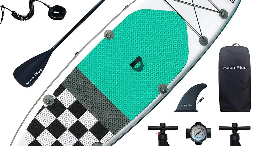 Tabla de paddle surf y remo hinchable