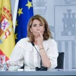 La ministra de Transportes, Movilidad y Agenda Urbana, Raquel Sánchez