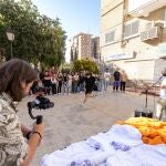 Rodaje de uno de los cortos que han participado en el concurso Mairena Film Festival, en la provincia de Sevilla.