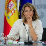 Rueda de prensa de la ministra Raquel Sánchez