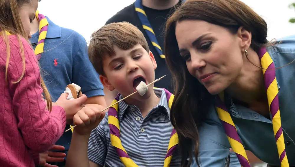 Kate Middleton y el príncipe George