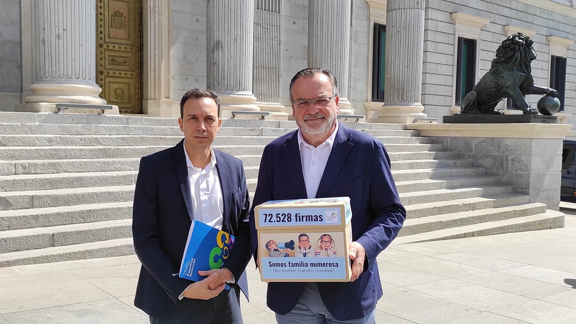 El presidente de la FEFN, José Manuel Trigo, y el director de relaciones institucionales, Luis Herrera.FEFN11/05/2023