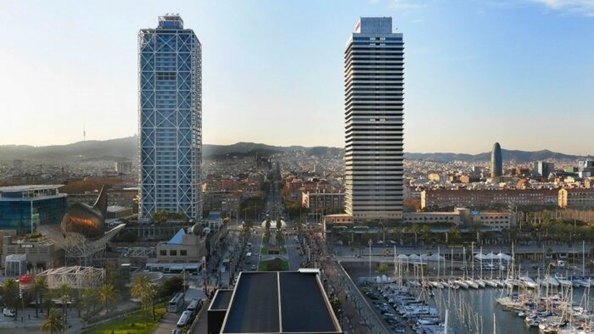 Vista aérea de la ciudad de Barcelona. AJUNTAMENT DE BARCELONA 11/05/2023