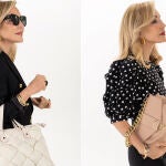 Carmen Lomana con su nueva colección de bolsos
