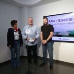 El candidato del PP en Zamora, Jesús María Prada, acompañado por el candidato a la Alcaldía de Monfarracinos, Manuel Martín, presenta el proyecto para la creación del Parque Industrial para la capital y ese municipio del alfoz.