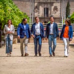 Feijóo arropa al candidato Paco Núñez en un mitin en Toledo