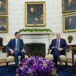 Pedro Sánchez y Joe Biden