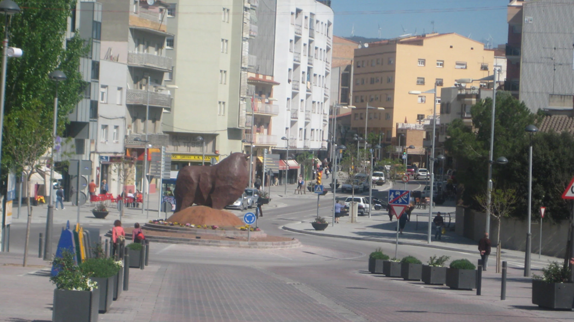 Imagen del centro de Santa Margarida de Montbui