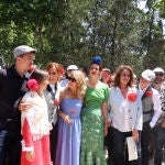Yolanda Díaz visita la Pradera de San Isidro 