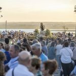 La Virgen de la Cinta, patrona de Huelva, recorrió el entorno de su santuario