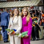 Las princesas Amalia y Ariane de Holanda