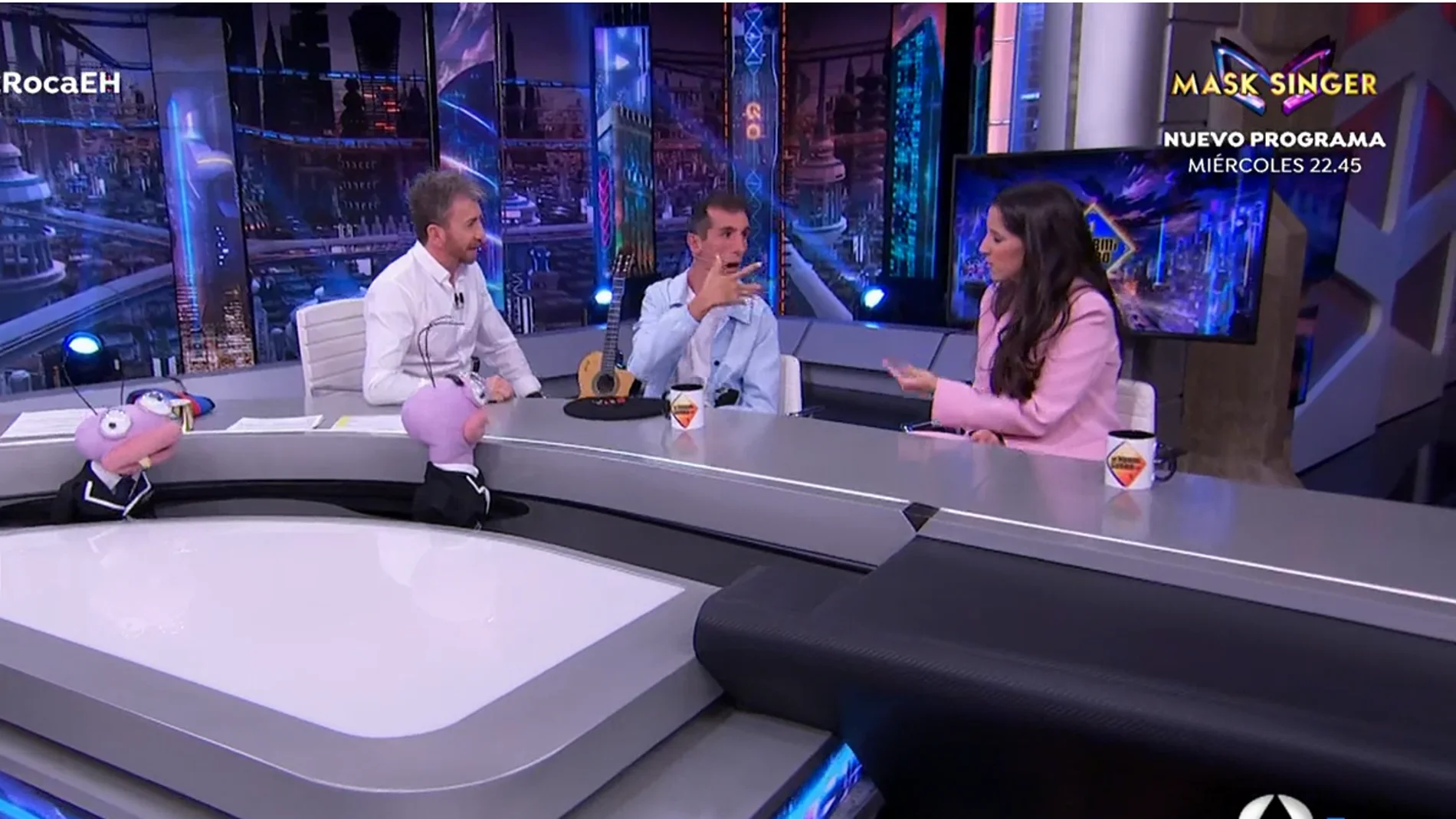 "El sexo va de narices", confiesa el atleta discapacitado Álex Roca en 'El Hormiguero'
