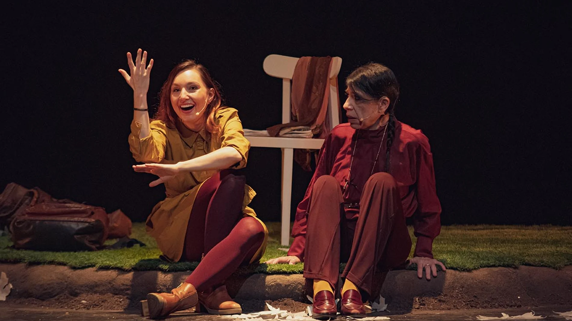 Carmen Ibeas y Mónica Bardem (dcha.), se transforman en Beth y Alida, respectivamente