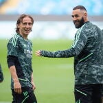 UEFA Champions League - Real Madrid training