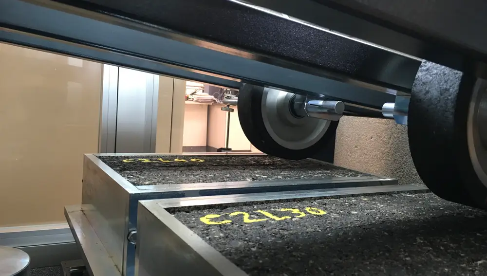 Pista de pruebas de laboratorio