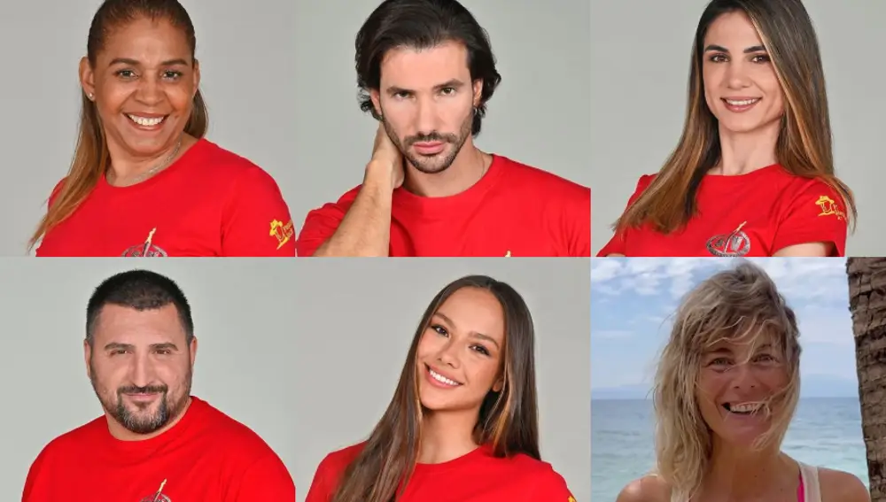 Arelys, Artùr, Gema Aldón, Sergio Garrido, Katerina y Gabriela Arrocet