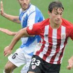 Mikel Goti con el Athletic