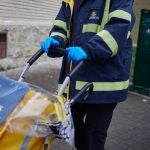 Un repartidor de Correos