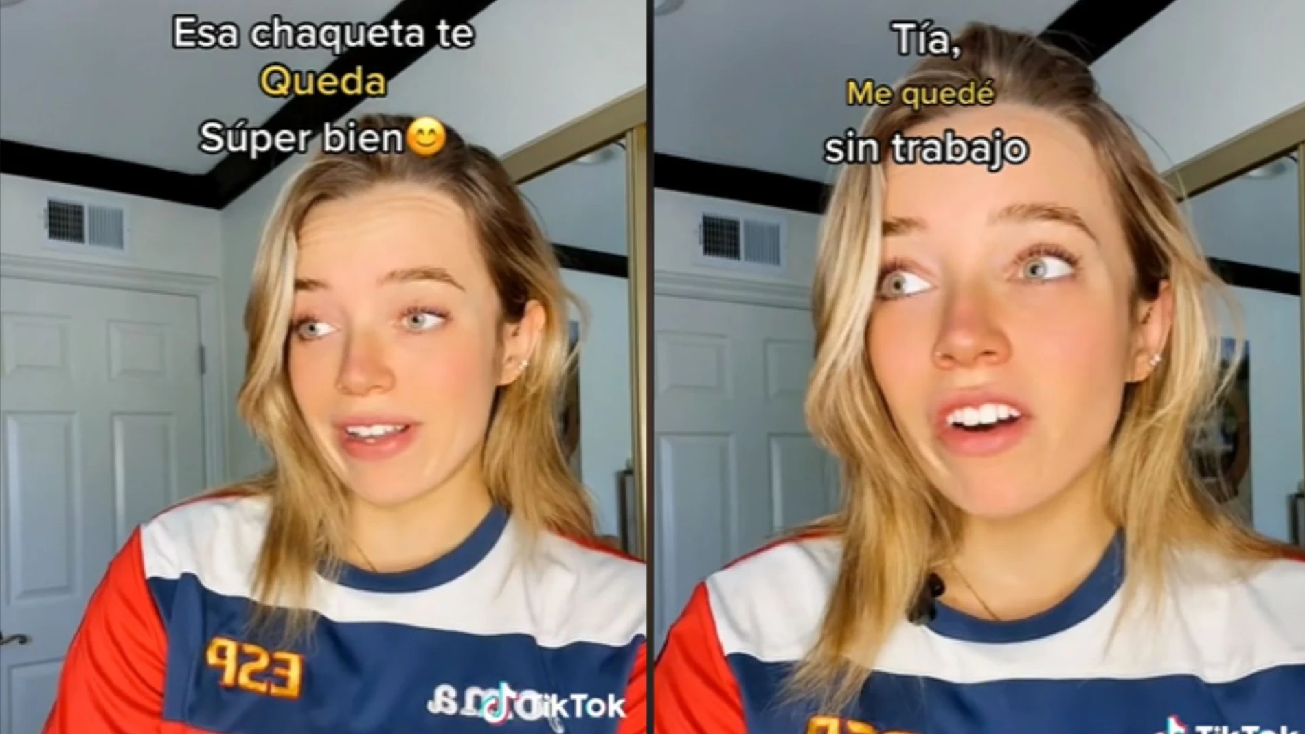 La tiktoker estadounidense no comprende por qué el verbo "quedar" tiene tantas acepciones y usos