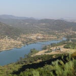 Embalse de Puente Nuevo, en Córdoba, donde se sitúa el yacimiento tartésico