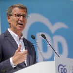 28M.- Feijóo ataca de nuevo a Sánchez con Bildu: "España no se arrodilla y no necesita a terroristas en sus listas"