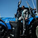 Juanma Moreno en la última edición de Expoliva, en Jaén