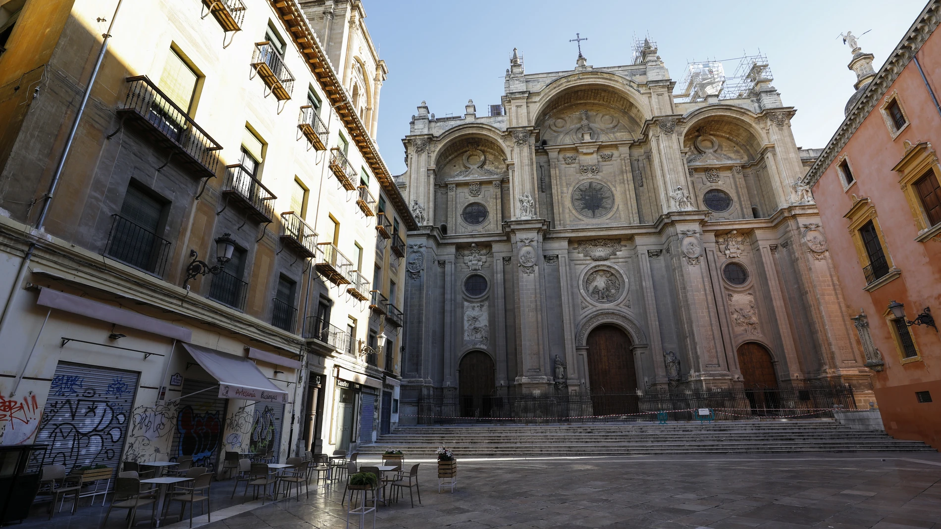 Fachada de la Catedral de Granada