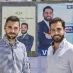 Los hermanos Miguel Ángel (i) y Manuel Morales Trujillo pugnan por la misma Alcaldía, la de Alcalá de los Gazules (Cádiz)