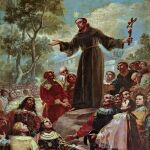 San bernardino de Siena fue un santo del siglo XV y fue conocido por sus sermones