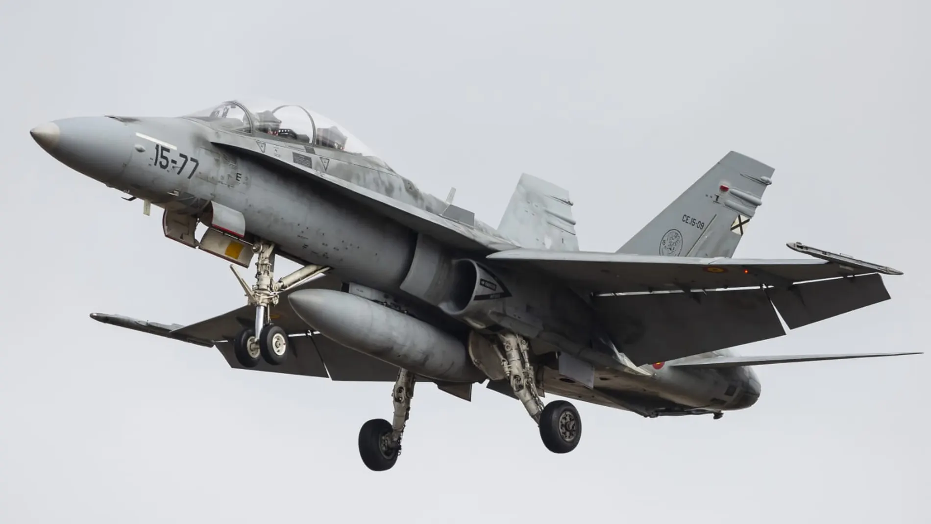 Caza F-18 del Ala 15