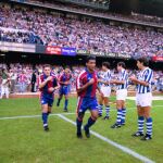 Pasillo de Campeón al Barça en la temporada 90-91