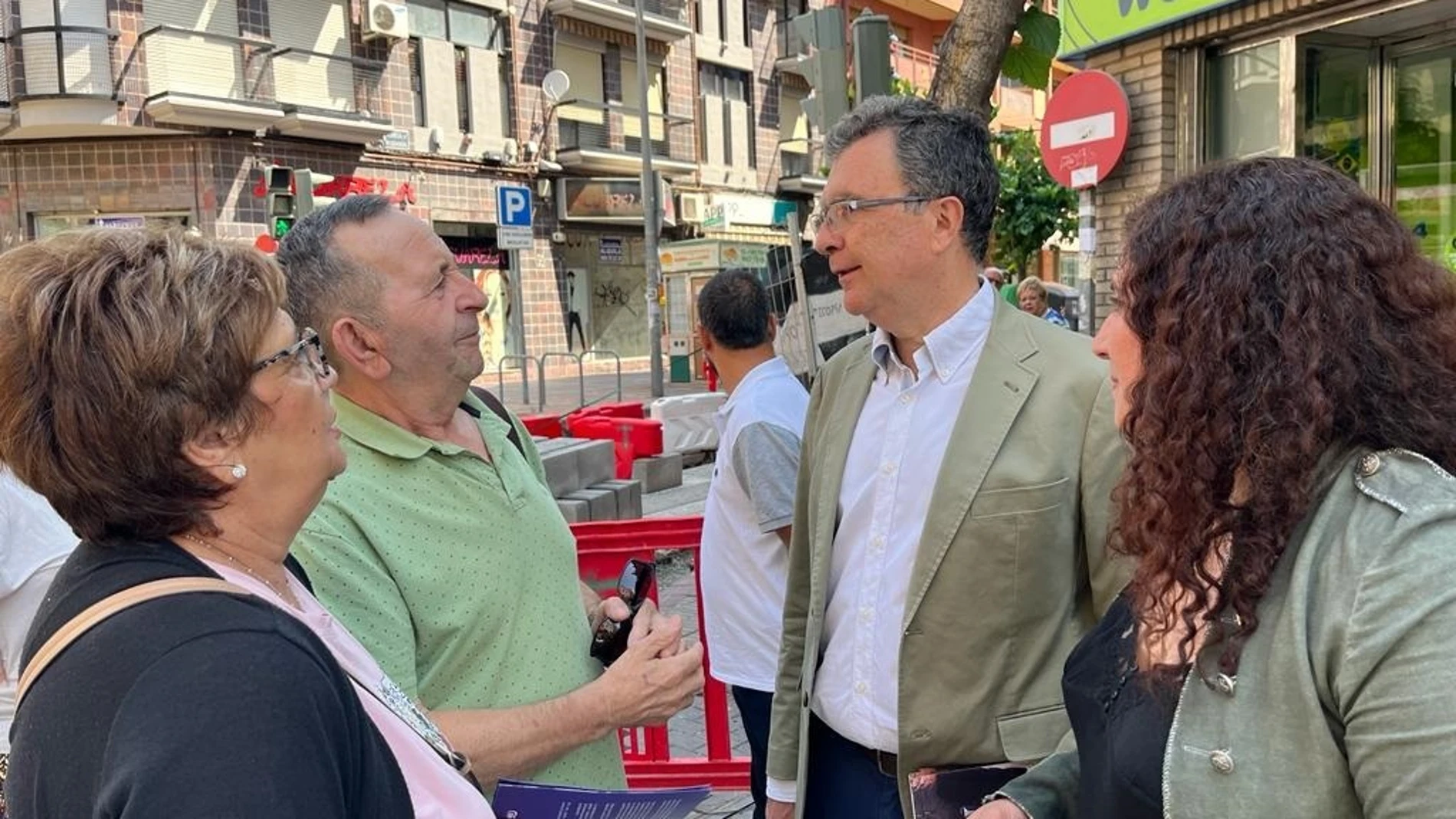 El candidato del Partido Popular a la Alcaldía de Murcia, José Ballesta