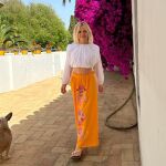 Eugenia Martínez de Irujo con sandalias para el verano.