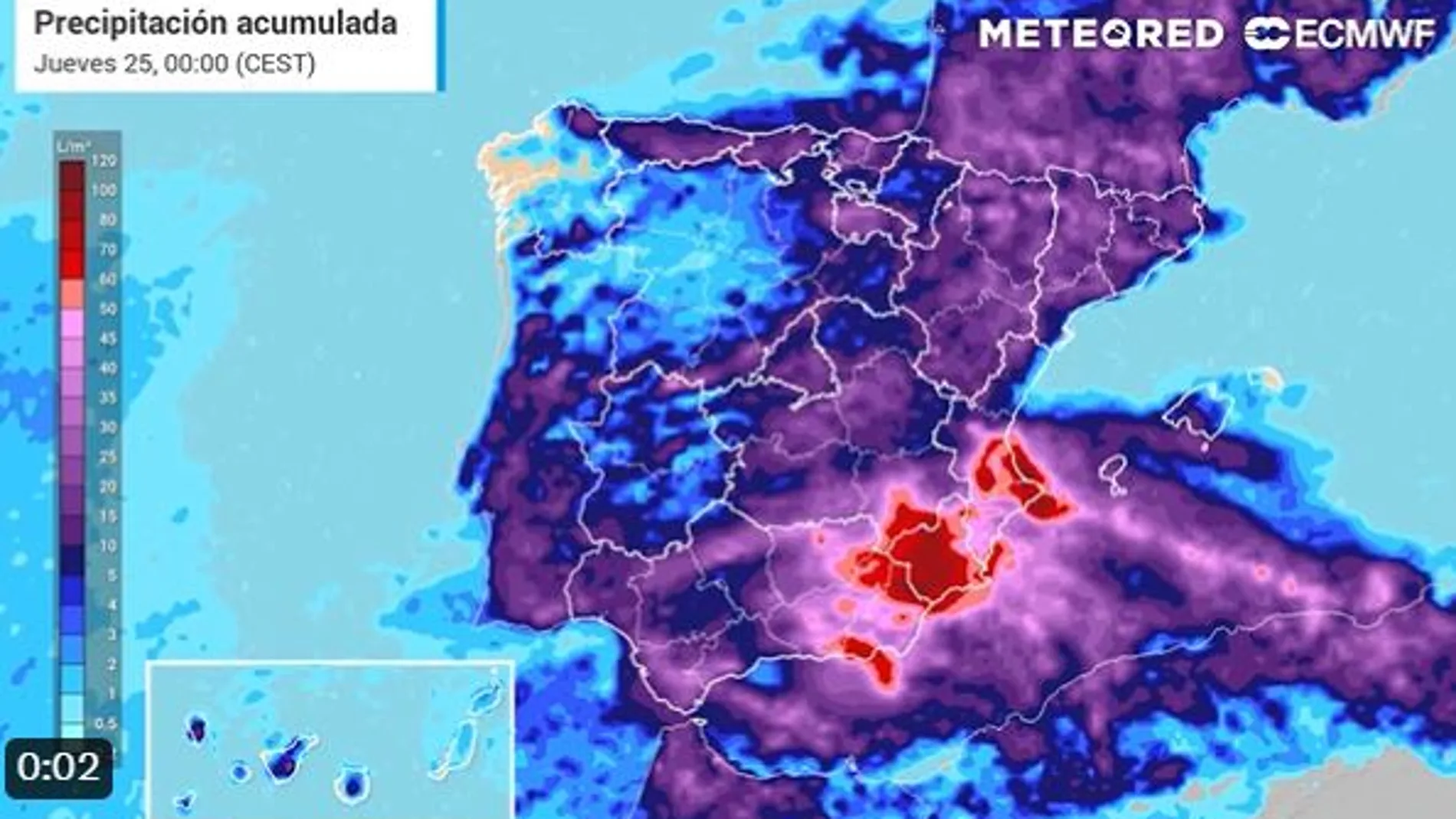 La DANA ya está en España