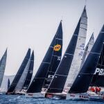 Barcos en la bahía de Palma en la última edición de la Copa del Rey Mapfre